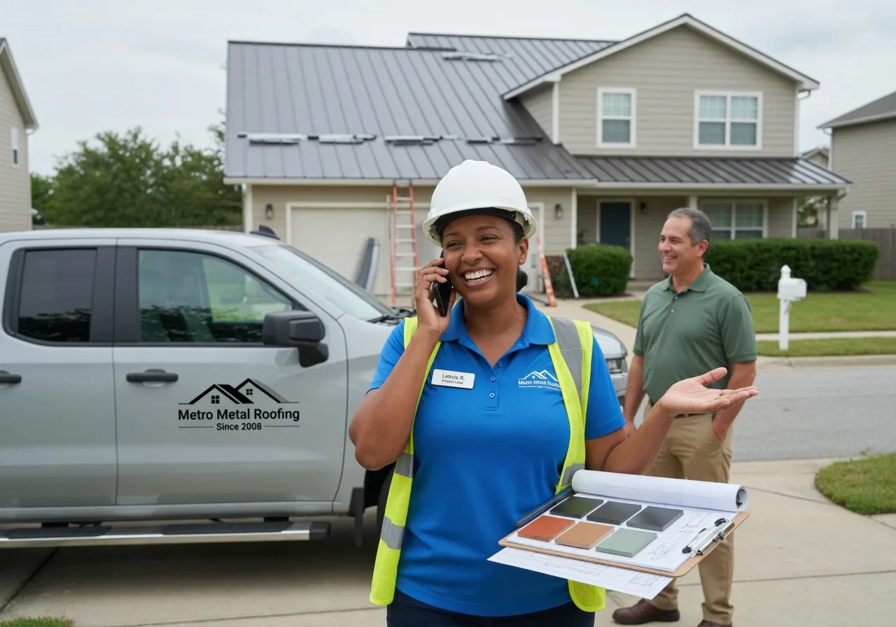 Storm Damage Metal Roof Repair in Daleville, VA
